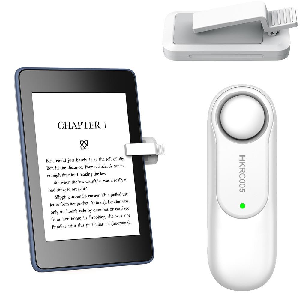 

Portable Wireless Control RF Remote Control Black Remote Operation Camera Remote Video Recording Remote for Kindle Photography білий