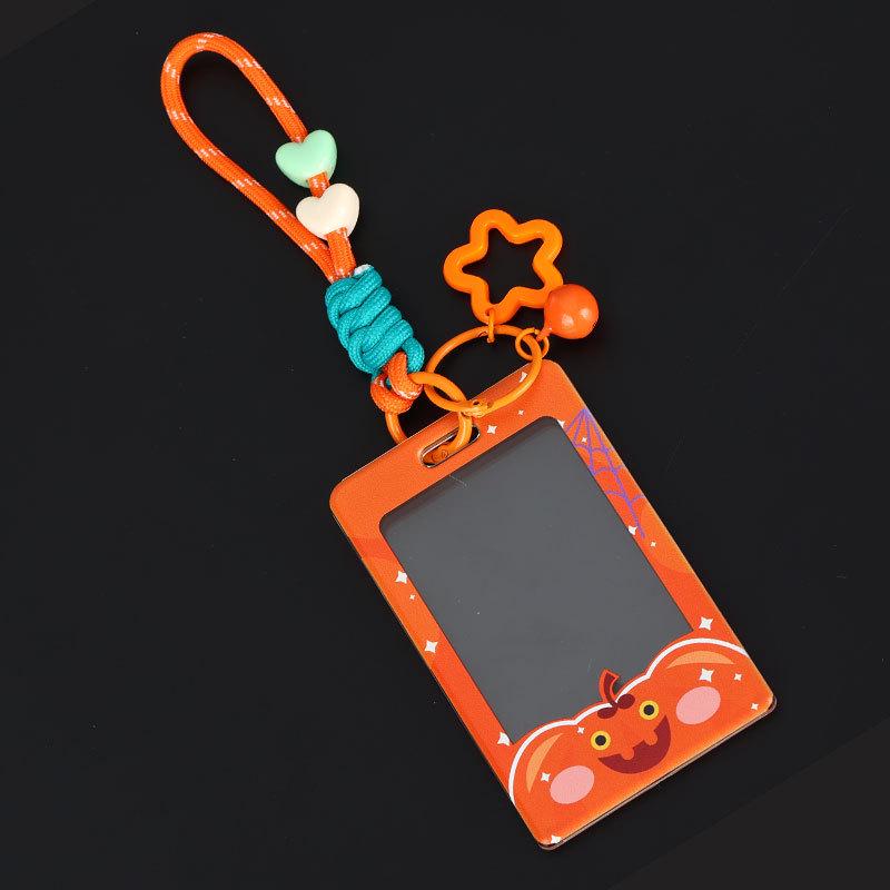 Custom Anime Acrylic & Photo Card Holder Backpack - Transparent Star Design with HD Print.