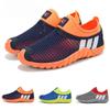 Scarpe da bambino in mesh traspirante alla moda Scarpe da ginnastica da esterno per 3-15 anni Scarpe da spiaggia estive per ragazzi e ragazze Scarpe da trampolino leggere