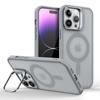 The New Model Is Suitable for Apple 16 Magnetic Mobile Phone Case iPhone15 Skin Matte 17promax Invisible Lens Holder.