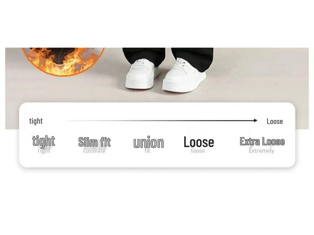 Women's Autumn/Winter 2025 Black Wide-Leg Straight Suit Pants with Fleece Lining