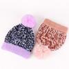 Women Warm Faux Fur Beanie Bobble Pom Pom Hat Sequin Cute Ski Snow Winter Hat