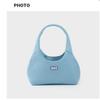 Daiso Shoulder Mesh Bag - Blue