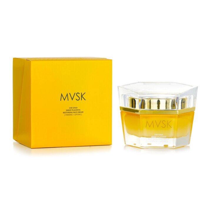 Mvsk 24K Gold Sheep Placenta Restoring Face Cream