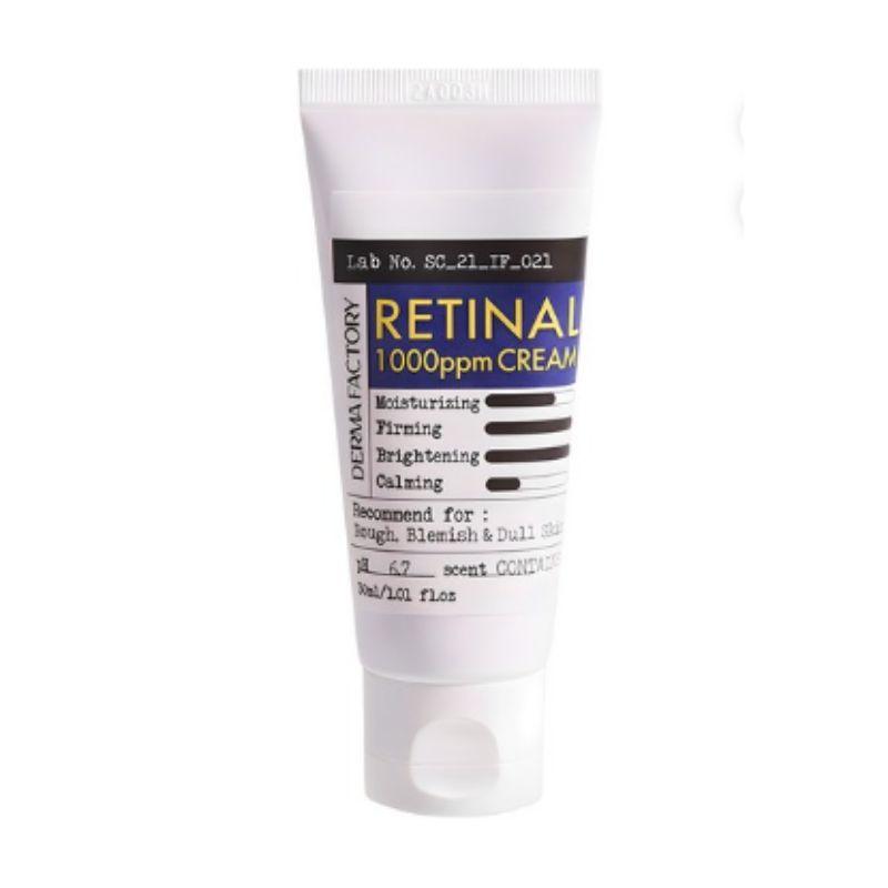 DERMA FACTORY Retinal 1000ppm Night Cream 30ml