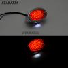 Retro LED Tail Light License Plate Lights Bracket For Harley Brake Stop Lights For Chopper Bobber Taillight Cat Eye Rear Lamp