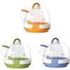 Safe Door Lock Small Pet Box Easy To Carry Hamster Carrier Transparent Parrots Carry Cage  Travel