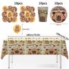 Capibara Capybara Birthday Decoration Disposable Tableware Birthday for Bara Baby Shower Tableware Balloons Capibara Cumpleaños