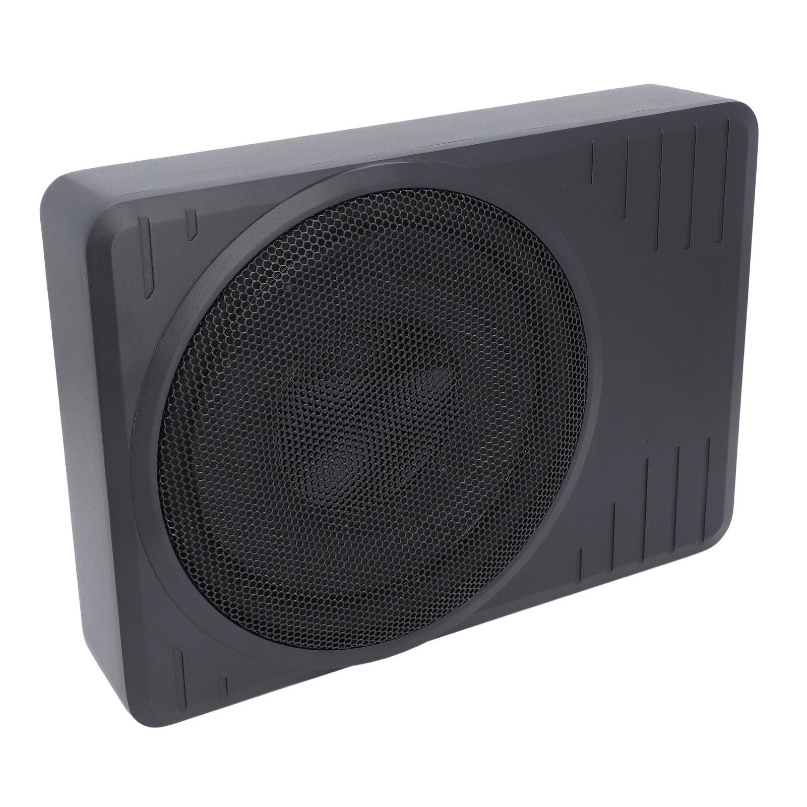 

Активний сабвуфер 10 дюймів під сидіння 600 Вт Вбудований підсилювач Преміум Бас Тонкий Активний Сабвуфер з Живленням Під Сидіння для Автомобіля