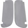 Sun Visor Cover, Replacement Gray Leather Cover Skin Compatible with Dodge RAM 1500 2500 1994-2001