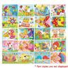 4/8/12pcs Cartoon Diamond Crystal Mosaic Sticker Painting Hanmade DIY Color Diamond Painting Paper Creative DIY Art Kits