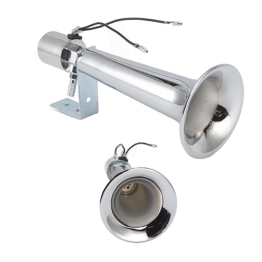 Uniwersalny samochodowy klakson pneumatyczny Super Głośny 180DB Pojedyncza Trąbka Klakson Pneumatyczny do Samochodów Ciężarowych Pociągów Łodzi DC