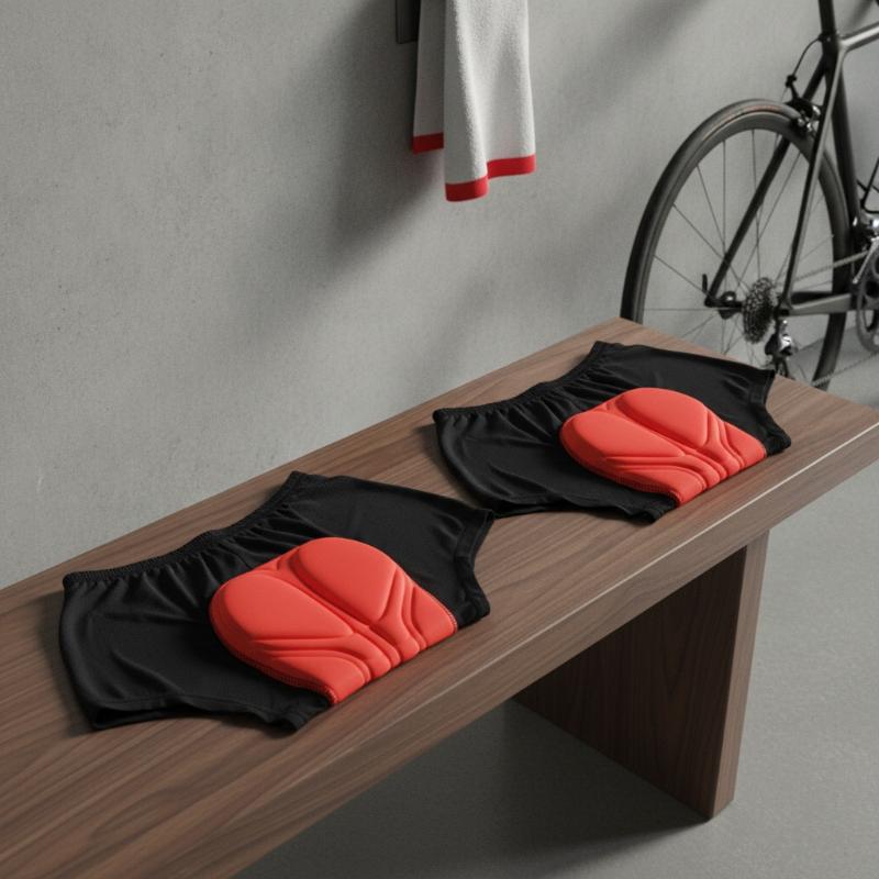 Padded Cycling Underwear Shorts 3D Sponge Cushion Breathable Quick Dry Shockproof Liner Underpants For Mountain Road Bike Riding