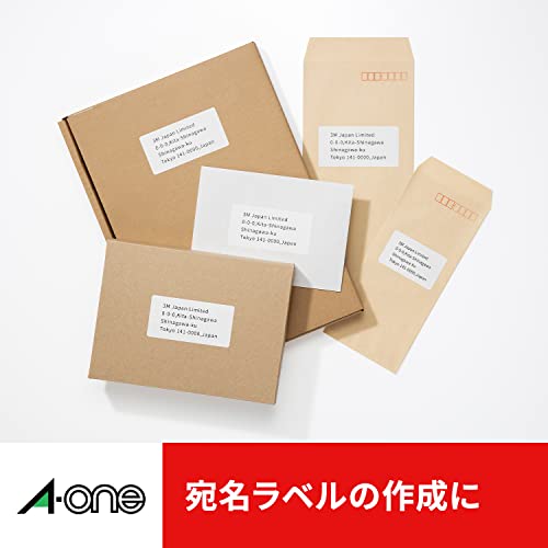 A-One Label Sticker Recycled Paper 21 Pages 100 Sheets 31338