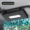Diamond-Inlaid Leather Car Tissue Box Visor & Seat Back Holder