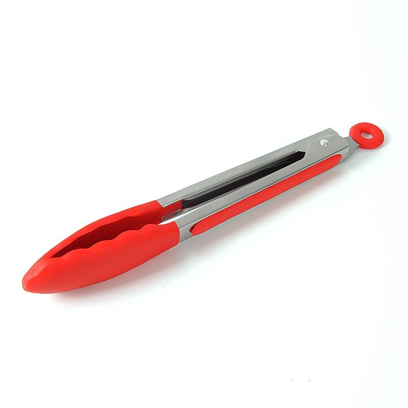 

1/3pcs Stainless Steel Cooking Tongs with Non-Slip Silicone Tips 9inch Heat-Resistant Tongs for BBQ Oven Grilling Salad Kitchen