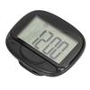 Distance Calorie Pedometer Big Screen Clock Display 2D Step Counter with Back Clip Multifunctional
