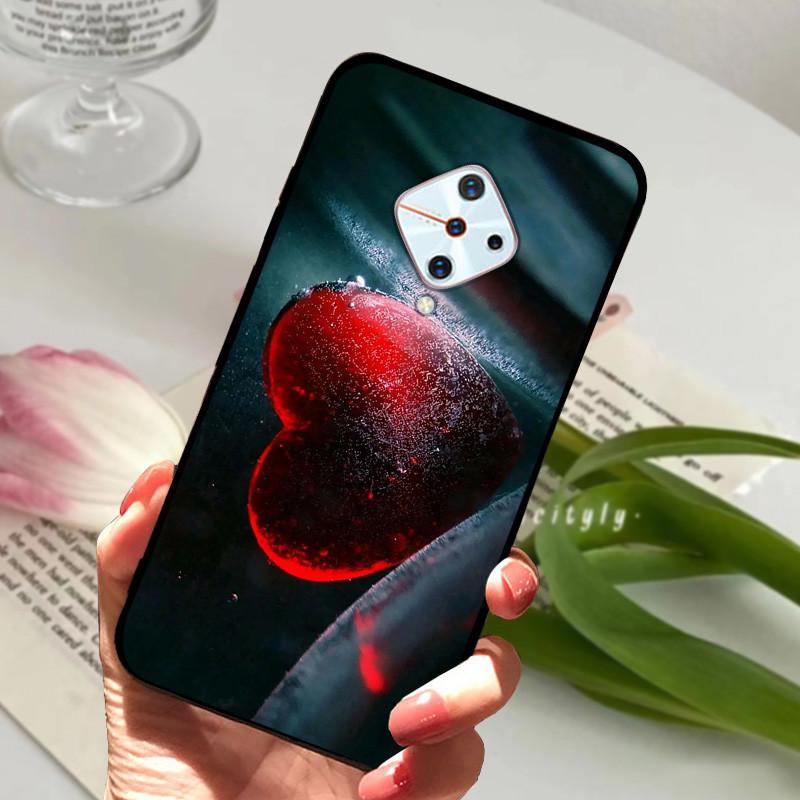 For Vivo V17 Case Cover S1 Pro Silicone Soft Painted Phone Case for VIVO 1920 V17 Russia Case TPU Bumper for vivoV17 V 17 s1Pro