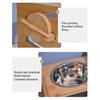 Elevated Cat Bowl Stand Comfortable Feeding Position Adjustable Height Anti-spill for Healthy Eating Habits