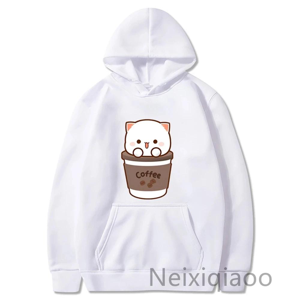 Cute anime print hoodies for men and women Harajuku fashion sweatshirts loose super street wear wool warm couple hoodies