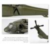 1/64 UH-60 Hawk Helikopter Wielozadaniowy Model Samolotu Ze Stopu Symulacja Metalowy Model Latający Zabawka Dźwięk i Światło Prezent dla Dzieci