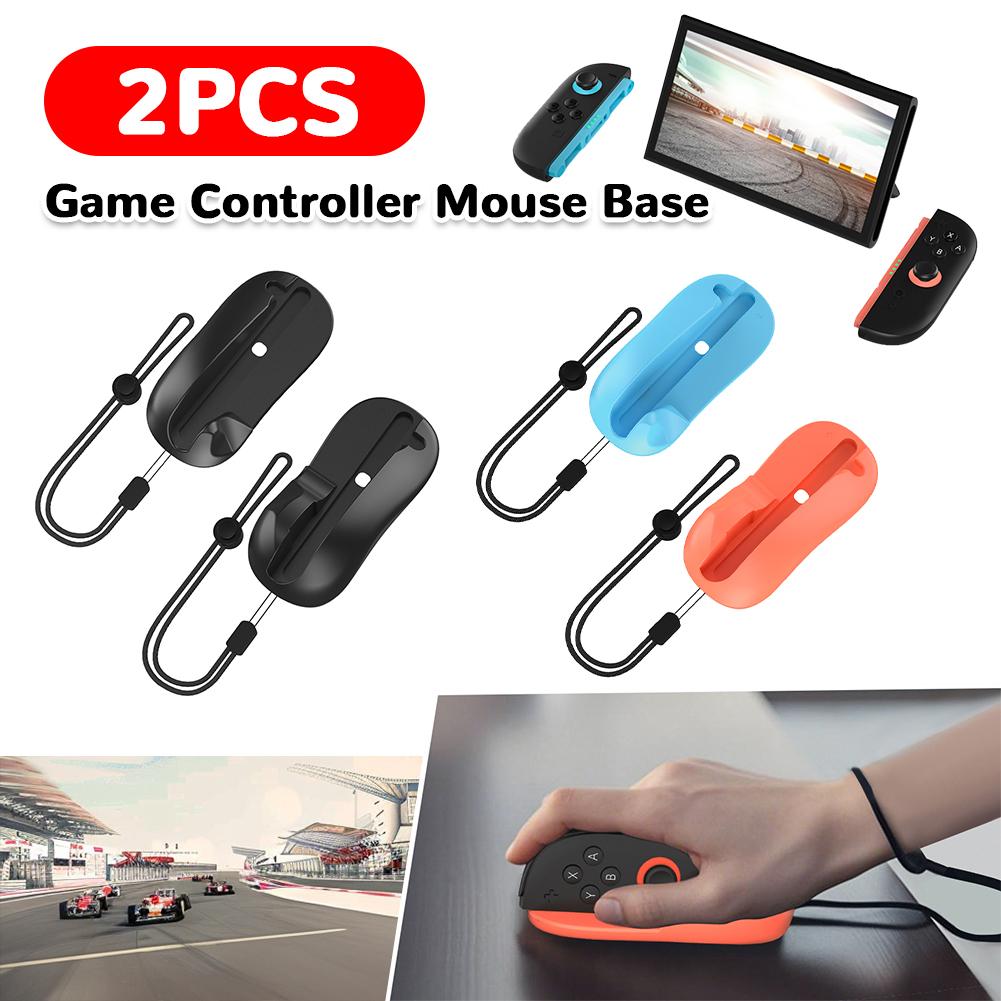2PCS Gaming Controller Mouse Stand Ergonomic Handheld Mouse Holder Game Handle Case for Nintendo for Switch 2 Joy-Con Controller