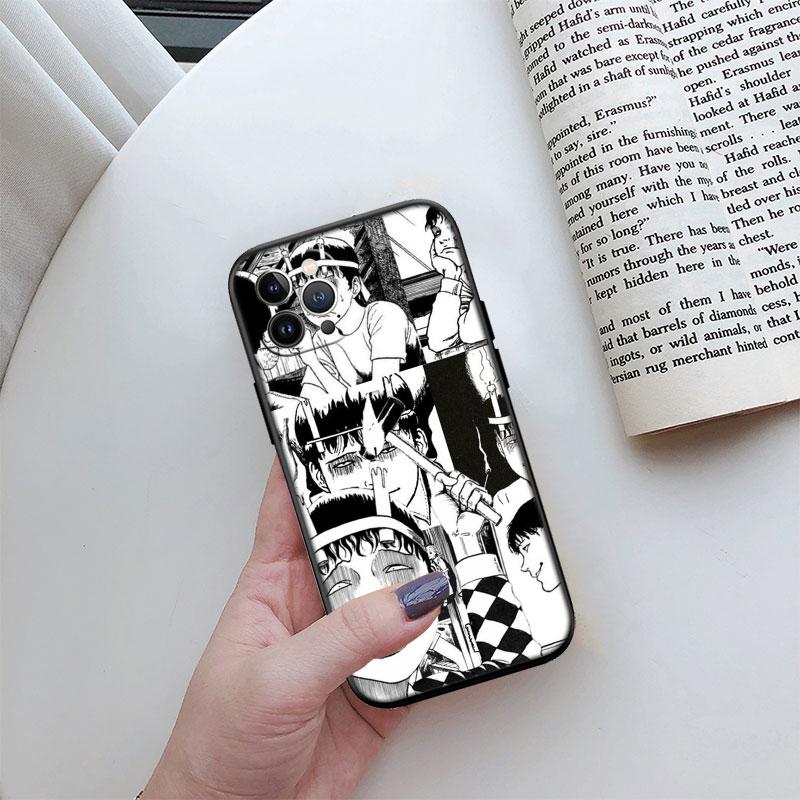 Junji Ito Tomie New High-End Cover Phone Case for iPhone 16 15 14 13 Pro Max Plus Mini