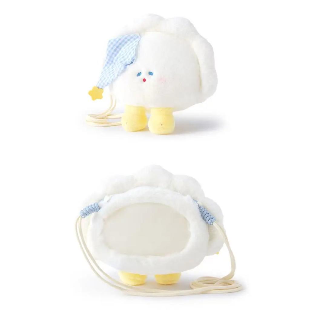27cm New Simulation Food Dumpling Crossbody Bag Series Plush Toy Figurine Cartoon Anime Cute Gift for Friends Fun Doll