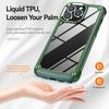 For iPhone 16 Pro Max Case Hybrid PC+TPU Back Phone Cover with Alloy Lens Frame