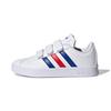 (GS) VL Court 2.0 J 'White Royal Blue Vivid Red' Kids' FY9273
