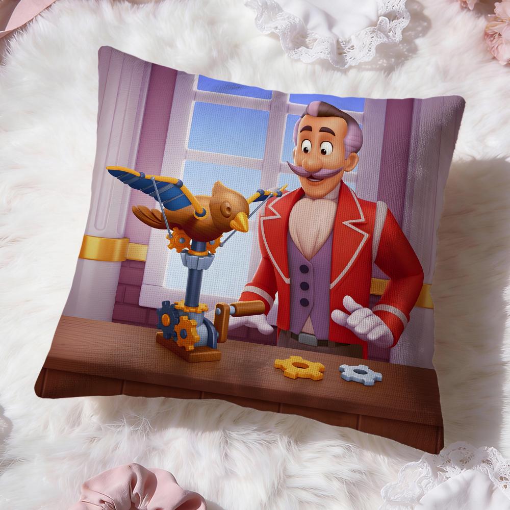 Royal Match game Cushion Cover Premium Comfort Reversible Pillow Cove -Two in One Design for Any Room & Car Interior