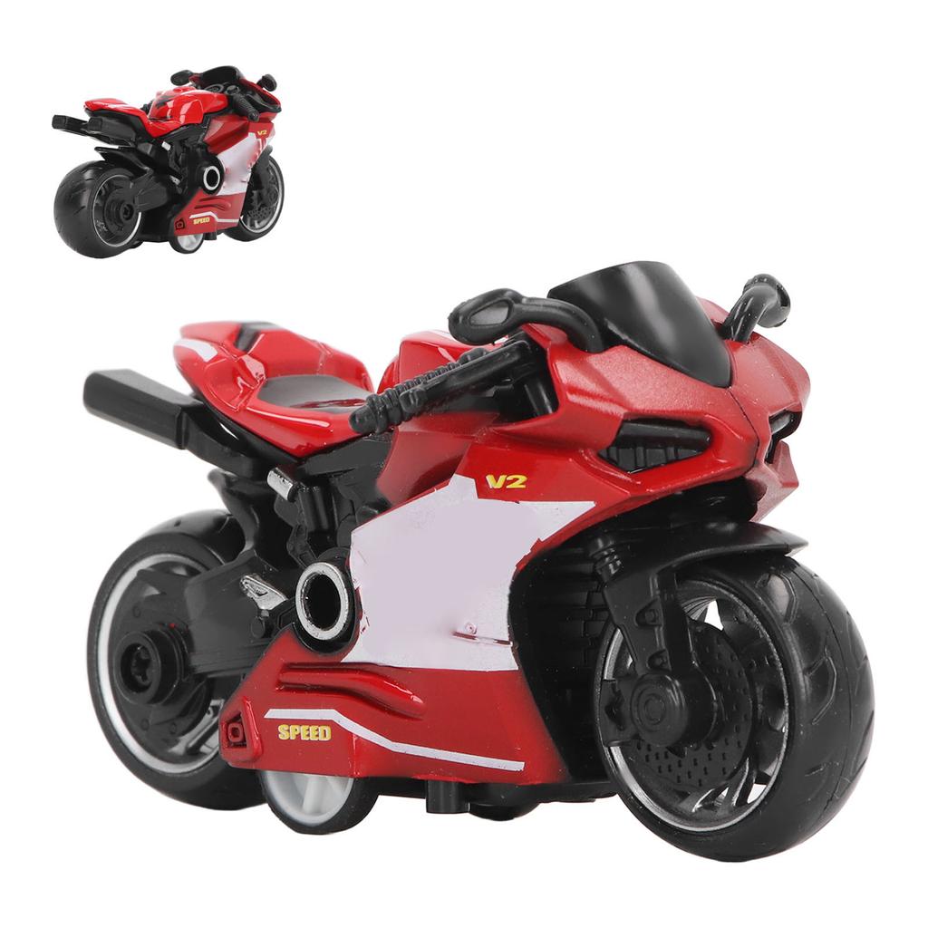Pull Back Motorcycles Toy Innovative Simulation Alloy Motorcycle Model for Kids Gifts Collection