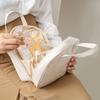 Borsa Porta Trucchi Pu da Viaggio Donna Pelle Borsa Cosmetica Portatile per Pernottamento Weekend Rossetto Profumo Beauty Pouch