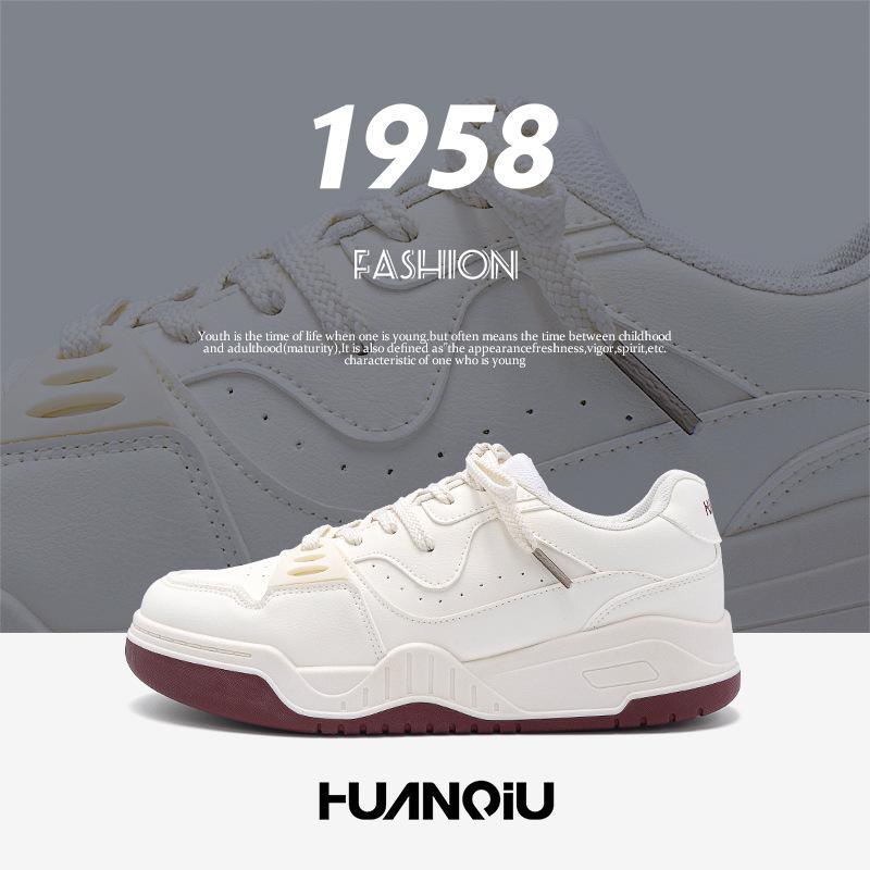 Global spring low-top board shoes men's shoes ZHQ5715 popular casual sports shoes student platform white shoes men