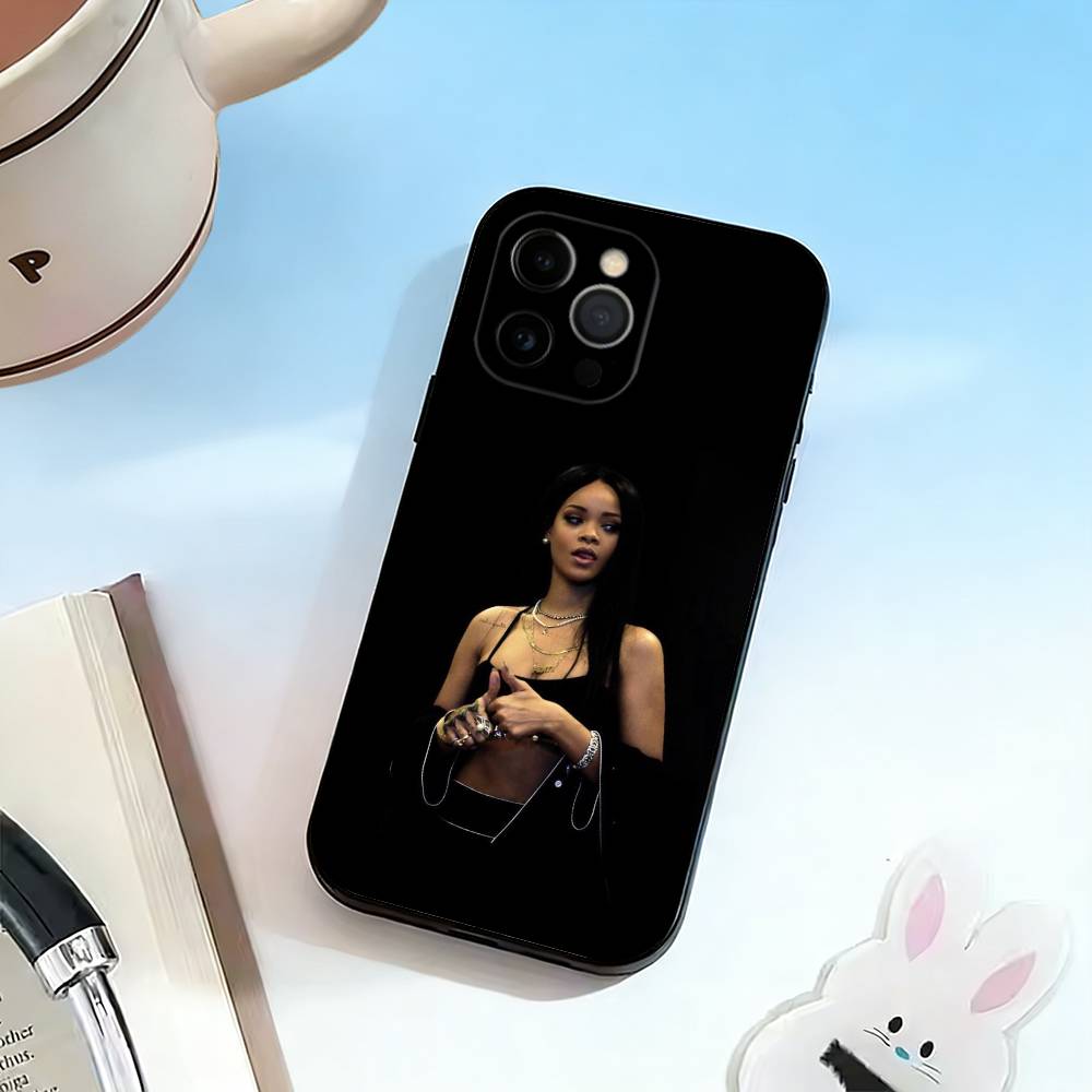 Singer-R-Rihanna Phone Case Silicone Soft For IPhone 17 16 15 14 13 12 11 X XR Plus Pro Max Plus