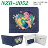Fold Denim Kpop Hunters Rumi Zoey Mira Anime Wallet Short Purse