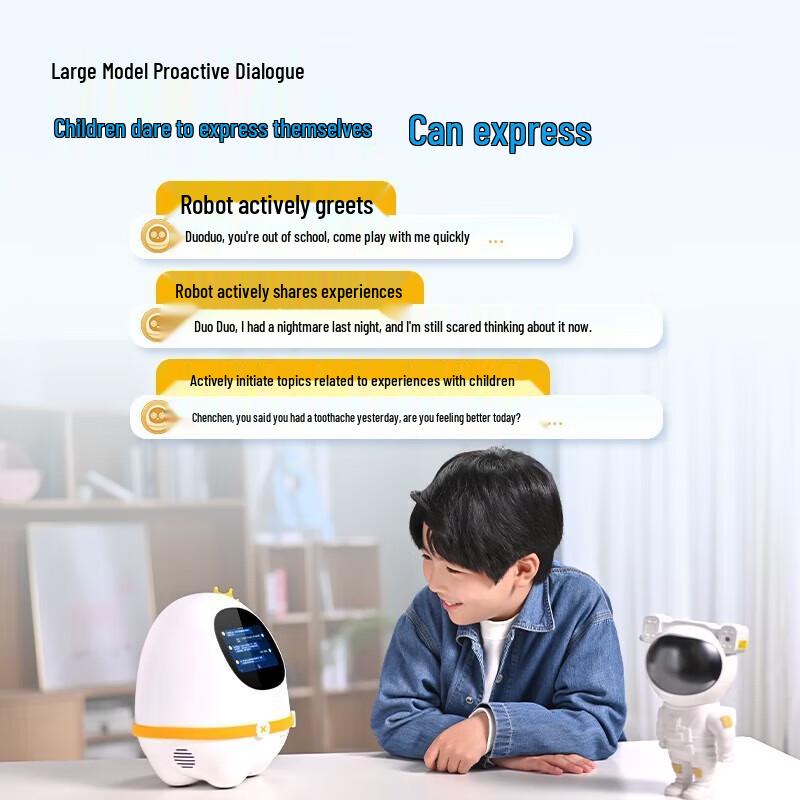 Alpha Egg AI Learning Robot