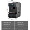 "Fully Automatic Italian American Home A10 Espresso Touchscreen Coffee Machine"