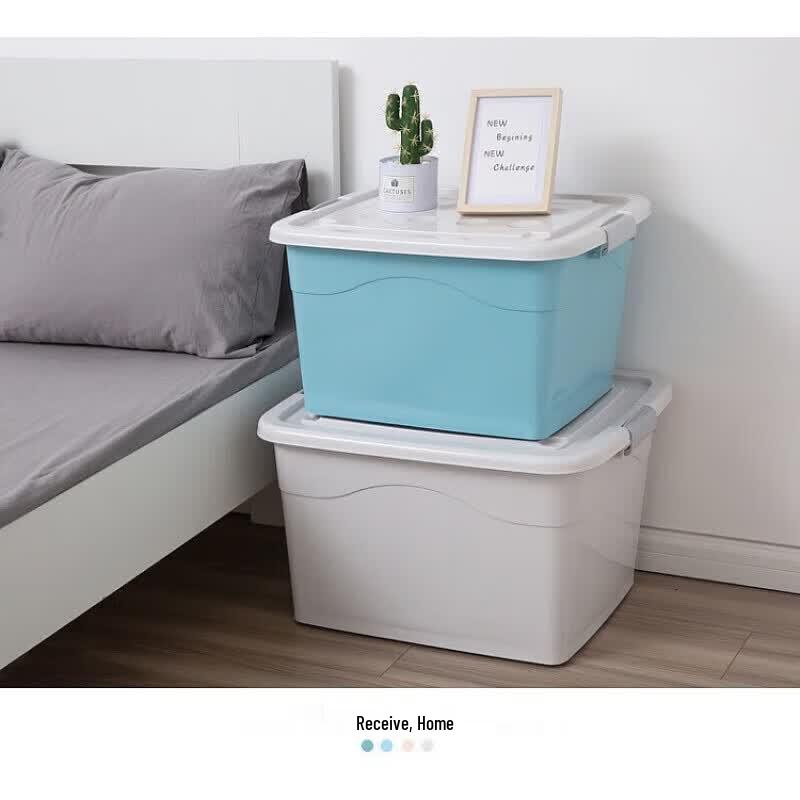 Extra Large Thickened Plastic Storage Box with Lid