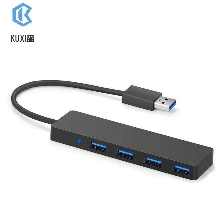 USB 3.0 Hub: 4-Port Splitter (2 USB-C + 2 USB-A)