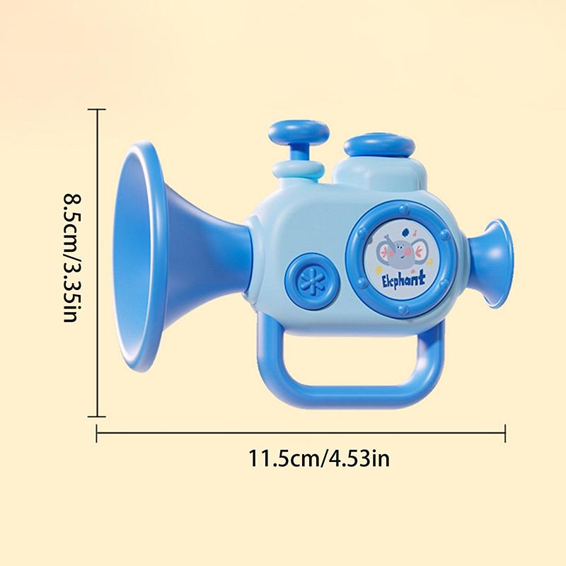 Oral Muscle Pronunciation Training Little Horn Baby Trumpet Toys Can Play Musical Instruments Early Education Specific Whistle