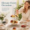 Zinc Alloy Cake Stands 2 Tiers 3 Tier Multi Level Cake Stand Cake Stand Hardware  Dessert Table