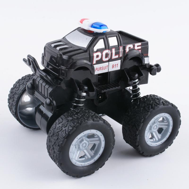 Children's Four-Wheel Drive Off-Road Stunt Car - Durable Inertial Toy Model