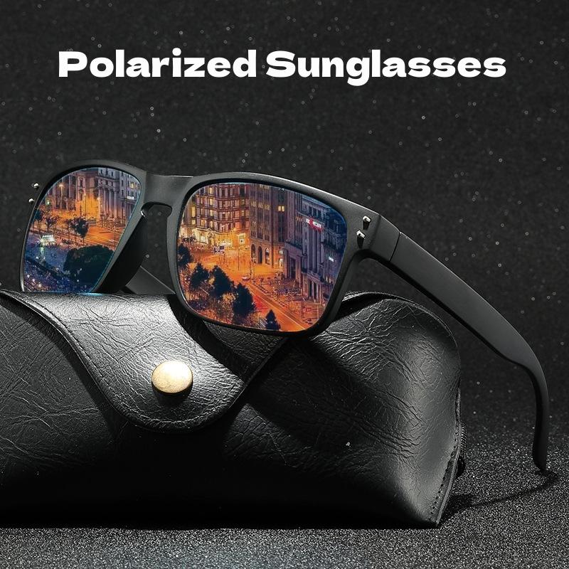 

Fashion Polarized Square Sunglasses for Men and Women High Qualiy Fishing Driving Sun Glasses UV400 Protection Goggles