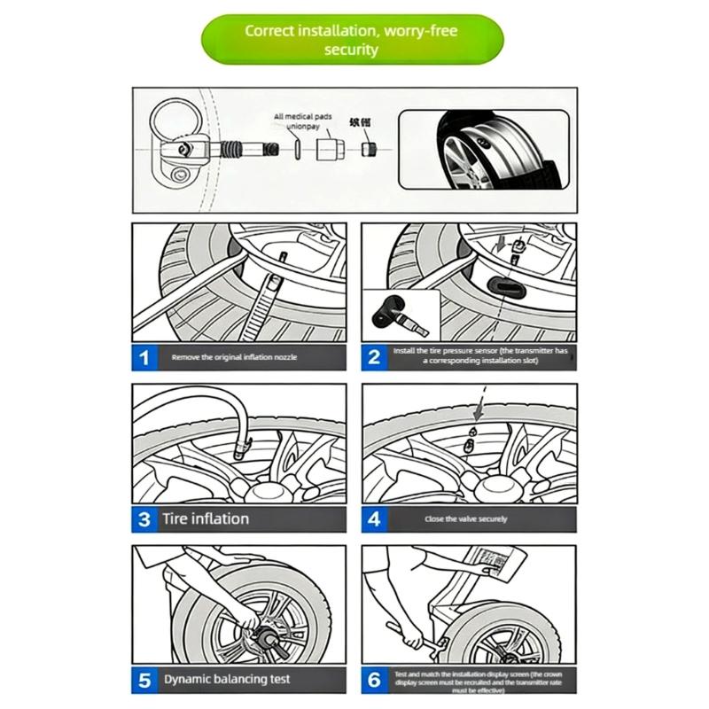 High Sensitivity TPMS Sensor For Accurate Real Time Monitoring Safe Driving Daily Commute Long Trips 13586335 15922396