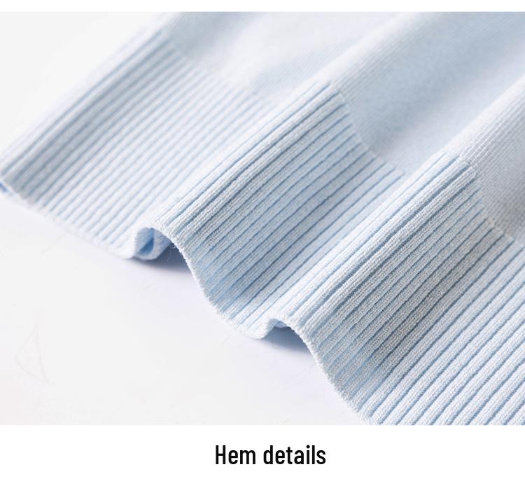 Fashionable Ice Silk Summer Top for Moms - 2026 New Style Short Sleeve Blouse for Mid-Aged Women