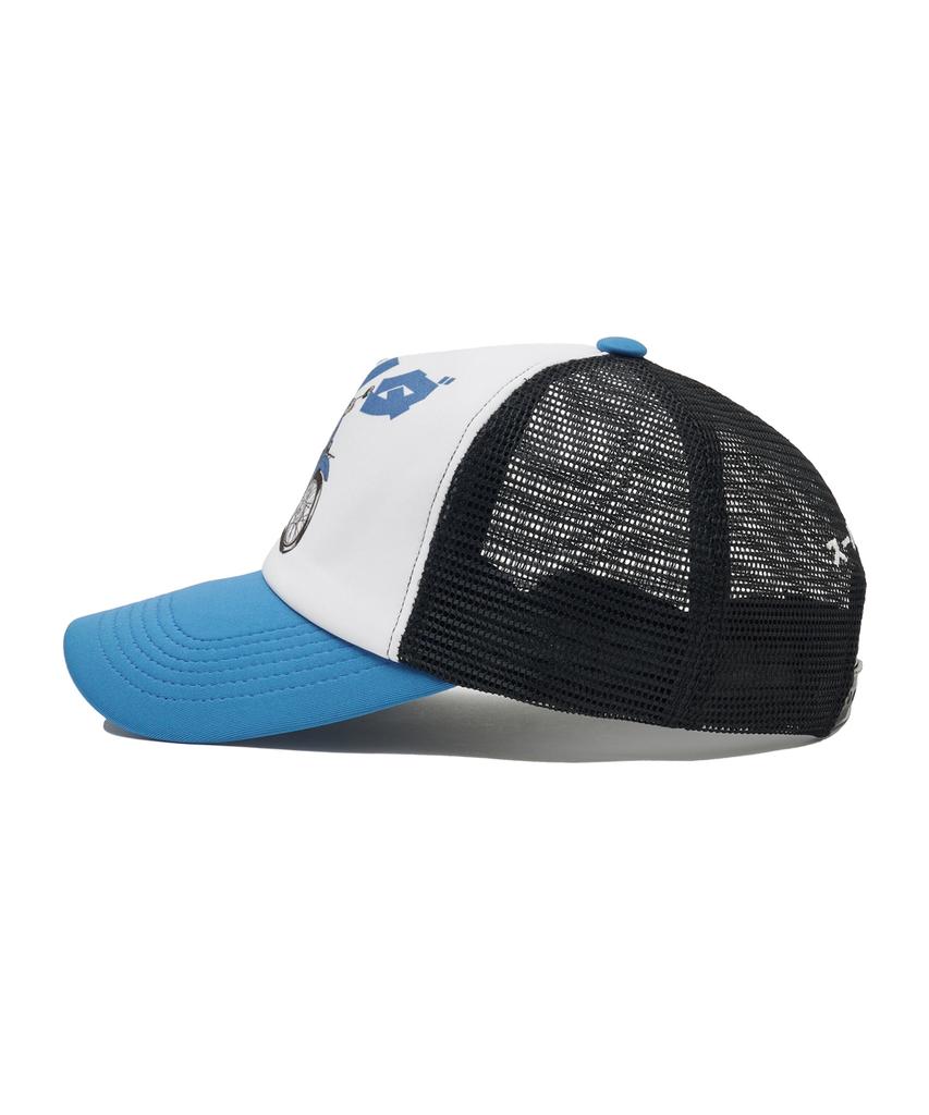 PHYPS MOTORCYCLE Super Cub Mesh Ball Cap Blue