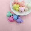 Creative Necklace 5pcs Creative Accessories DIY Bow Bell Beads Mobile Phone Chain Acrylic Bracelet 19.3*18.9mm Christmas Gift