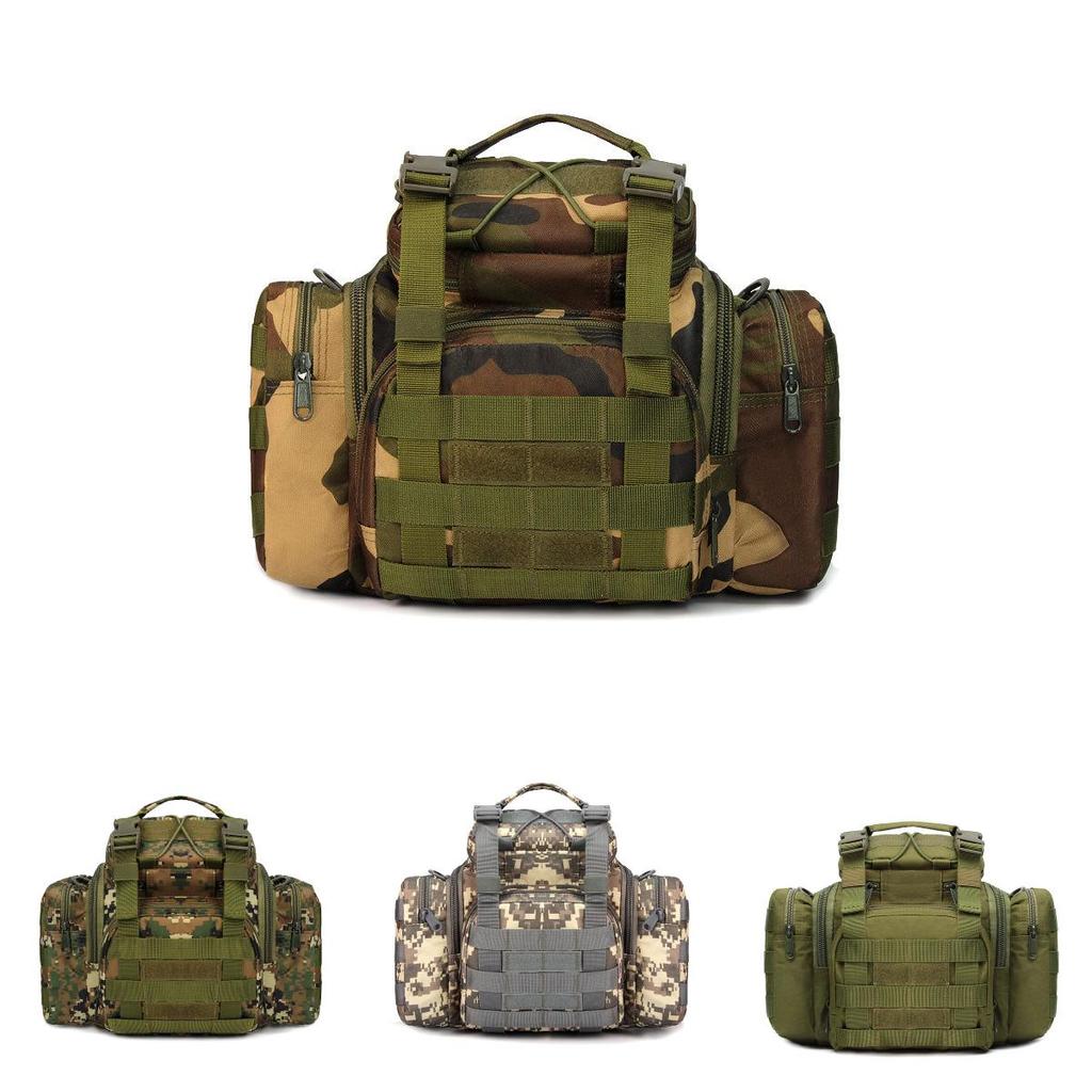 Outdoor Camera Waist Bag With Water Resistant Oxford Material For Fishing And Hiking