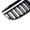 Pulleco Grille Racing Grill Gloss Black Car Front Bumper Grilles For E90 E91 3 Series 323I 328I 335I 330I 325I 05-08 ABS